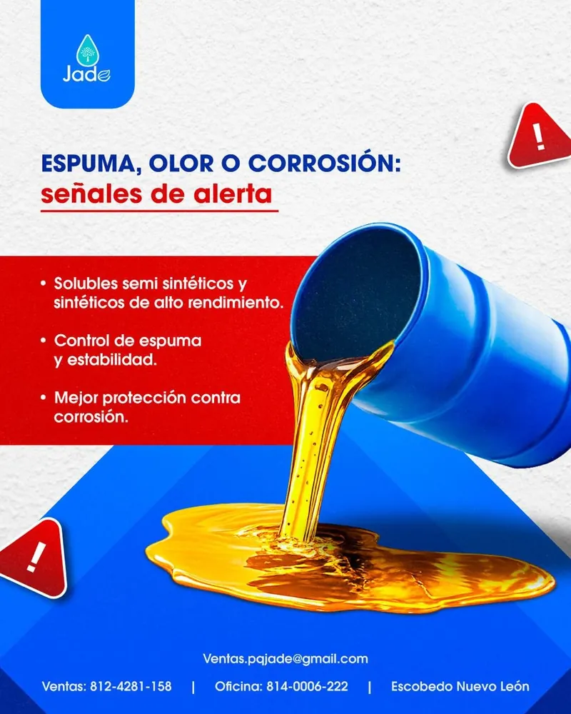 Anuncio de Jade Lubricantes