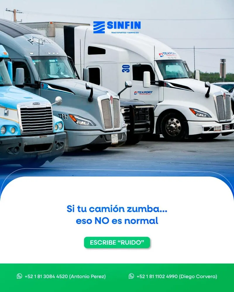 Anuncio de SinFin Tractopartes